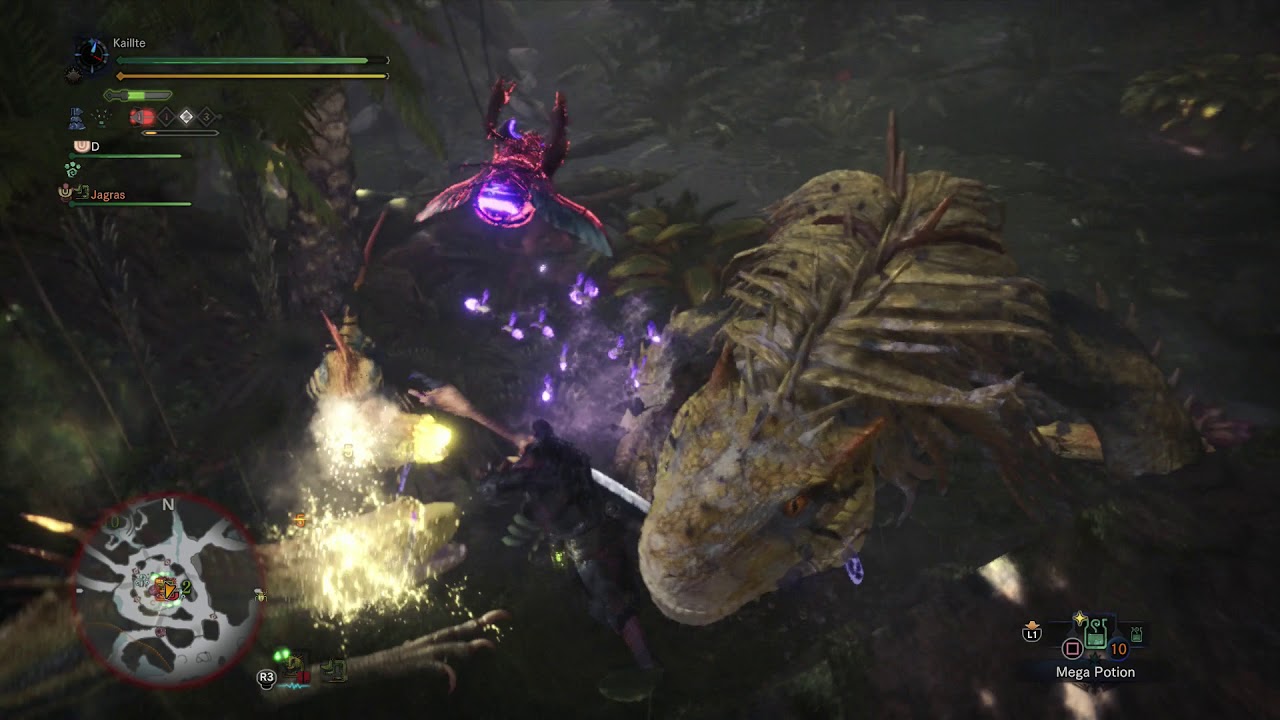 Great Jagras Solo Kill - MHW Beta