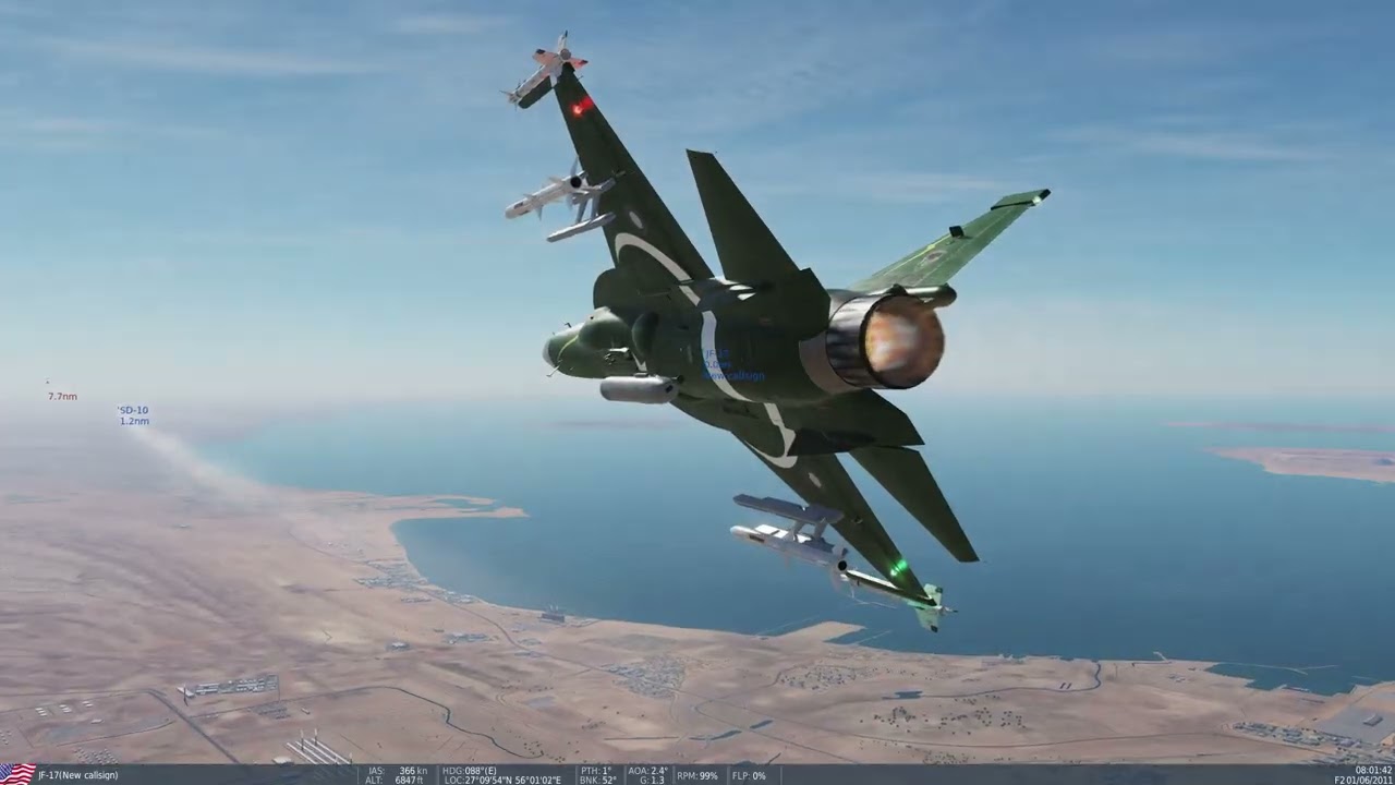 DCS JF/17 Pakistan Shot Down Indian Jets
