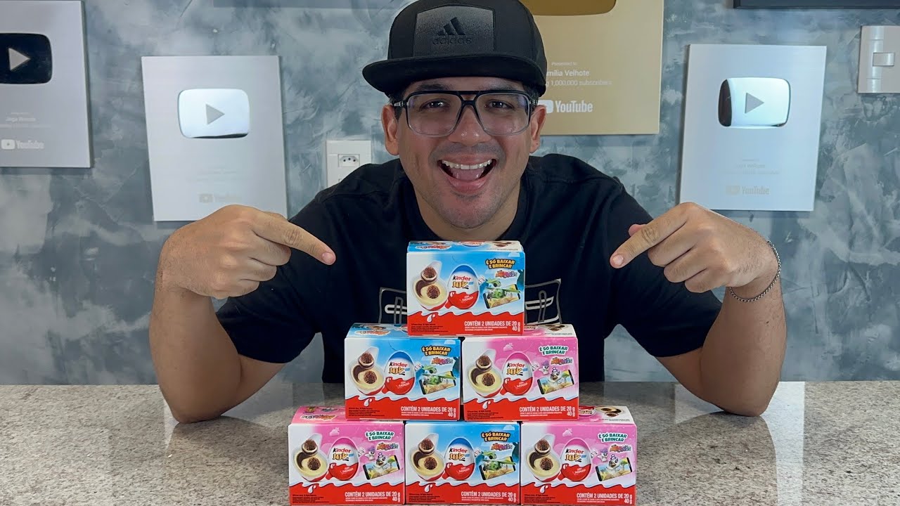 ABRINDO NOVOS KINDER JOY COM MUITAS SURPRESAS DIFERENTES DENTRO!!
