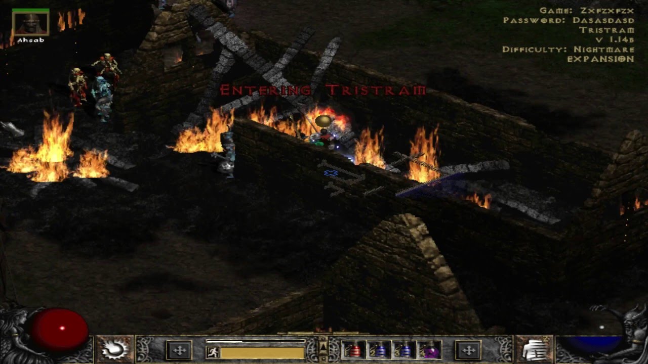 How to enter cow level - Diablo 2