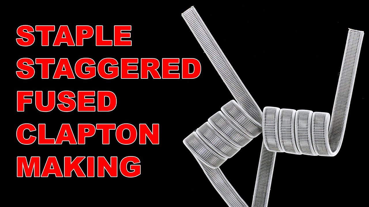 STAPLE STAGGERED FUSED CLAPTON MAKING