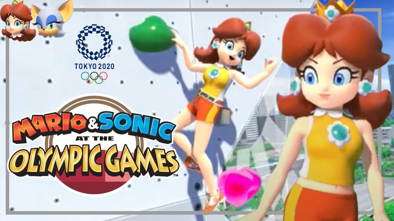 ✿ Mario & Sonic Tokyo 2020 - Daisy vs Rouge | Storymode ✿