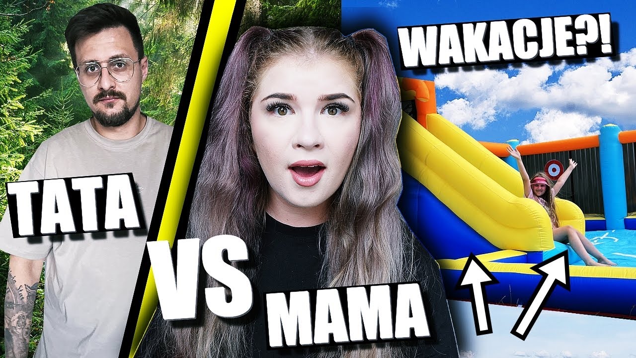 MAMA VS TATA 💜 WAKACJE ⭐ PARODIA