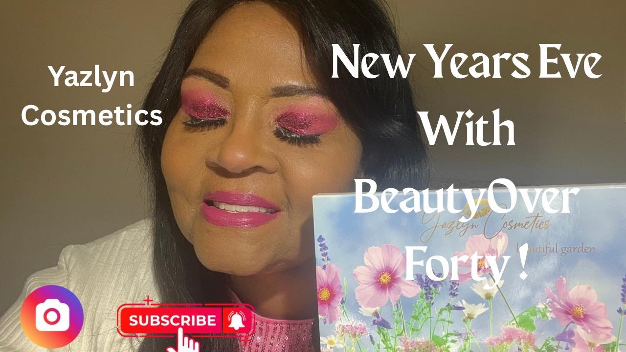 Макияж на Новый год с BO40 | Yazlyn Cosmetics Beautiful Garden