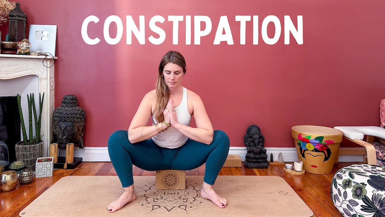 5 minutes et 1 posture de Yoga contre la constipation