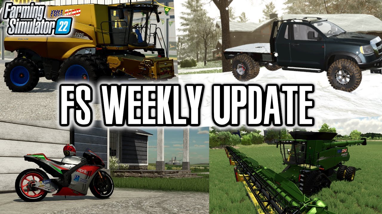 New FS22 mods, Patch 1.3, NEW DLC, CRAZY Combine and TONS more in Farming Simulator 22- #FS22