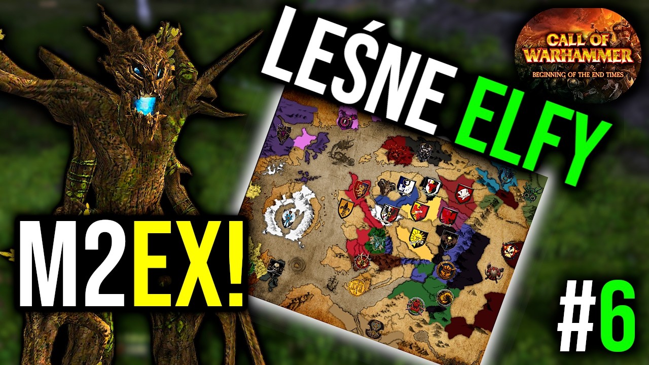 Leśne Elfy w Call of Warhammer 3.0 | KONIEC SIELANKI | M2EX - Medieval 2 Total War | #6