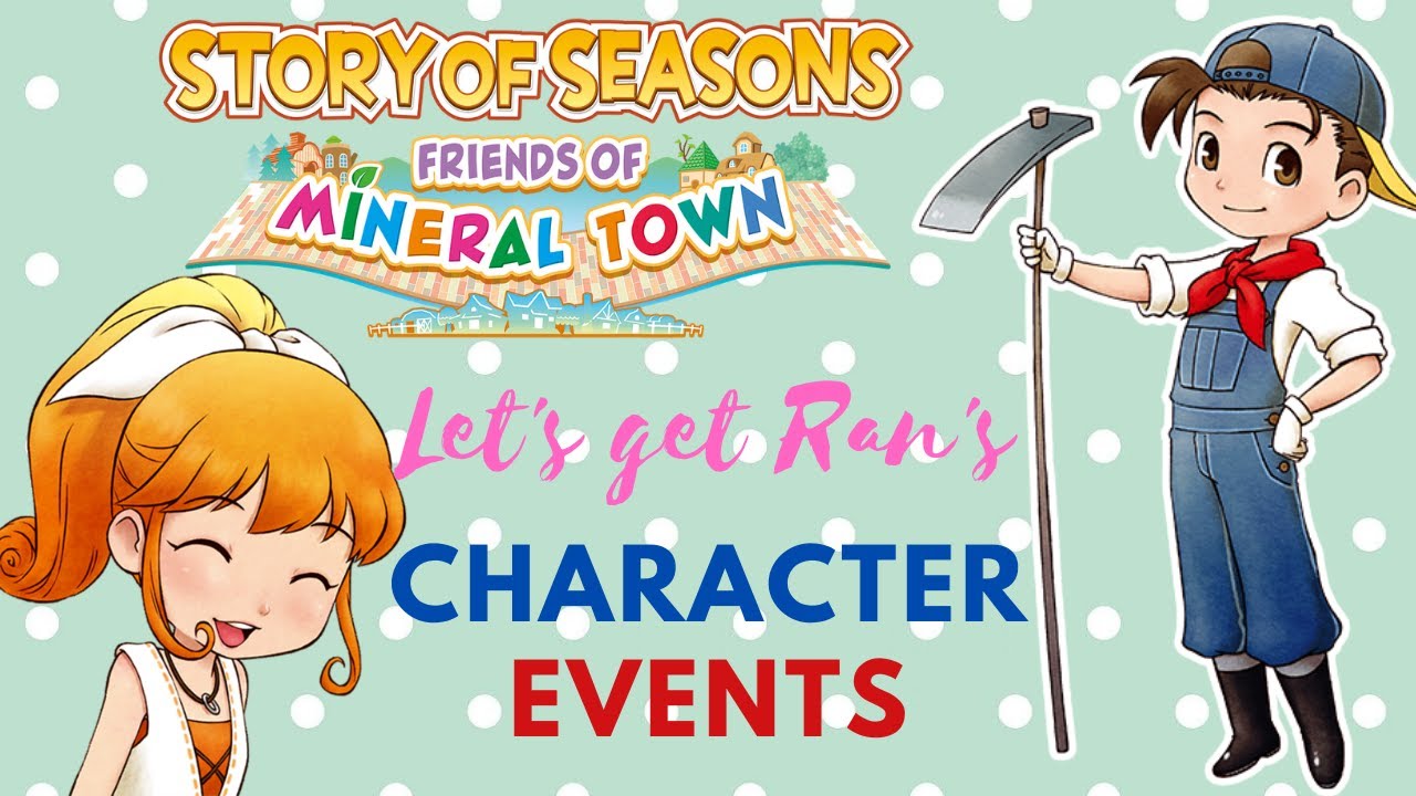 Story of Seasons: Friends of Mineral Town - Ran's Events, Confession, Proposal & Baby.