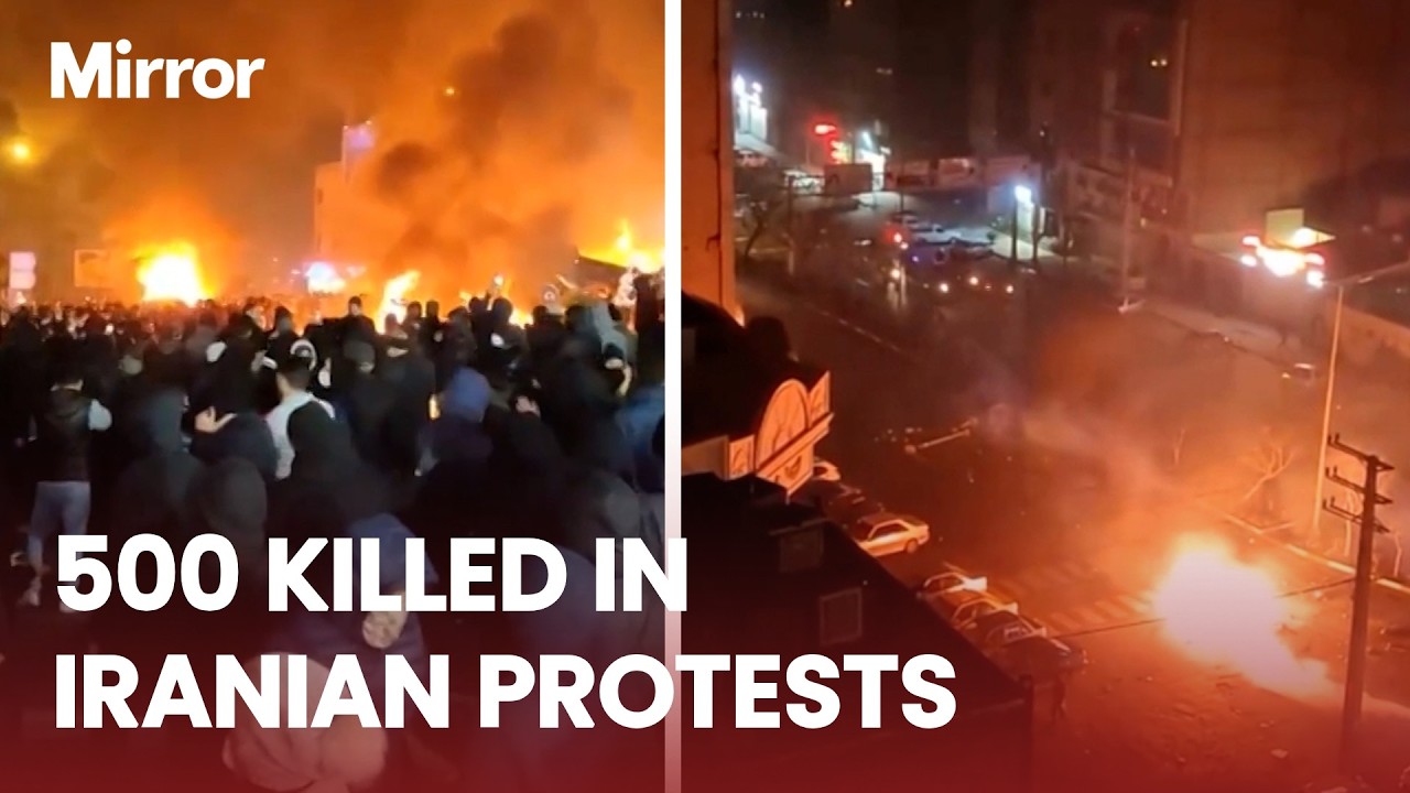 500 Iranian protesters KILLED over weekend by regime as Trump considers 'STEPPING IN'