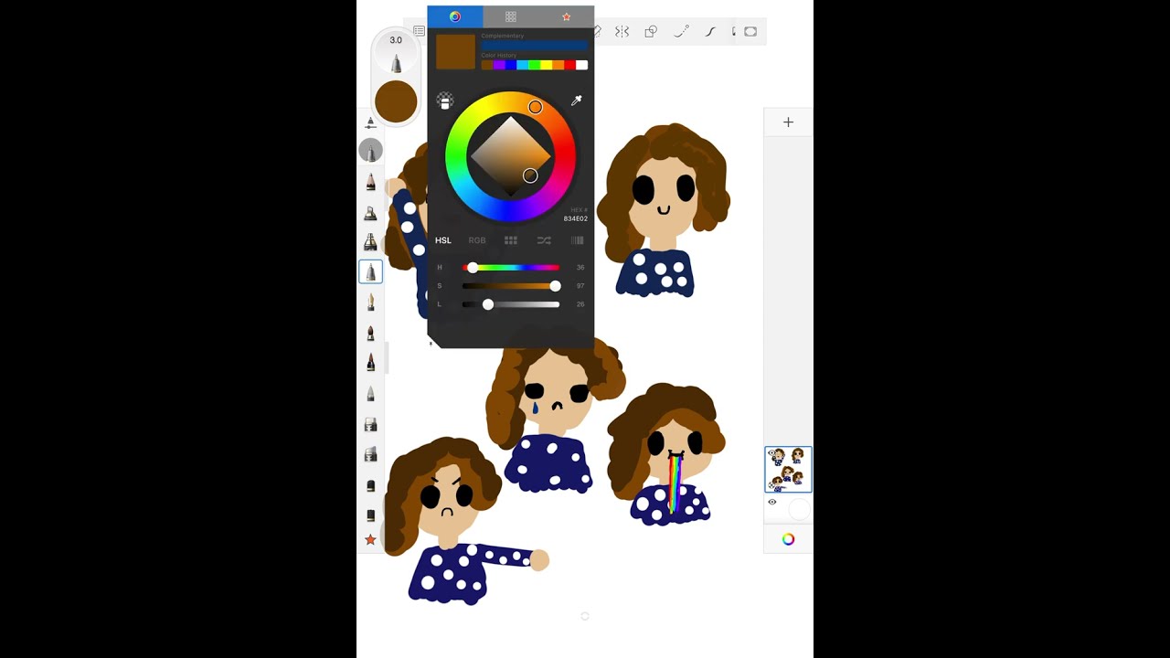 I drew my avatar