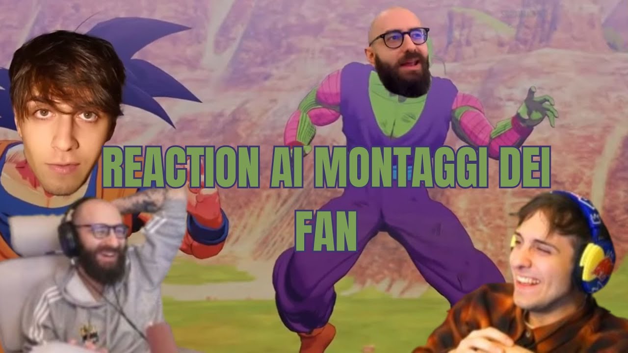 REACTION AI MONTAGGI DEI FAN, BLUR MARZA E MANU