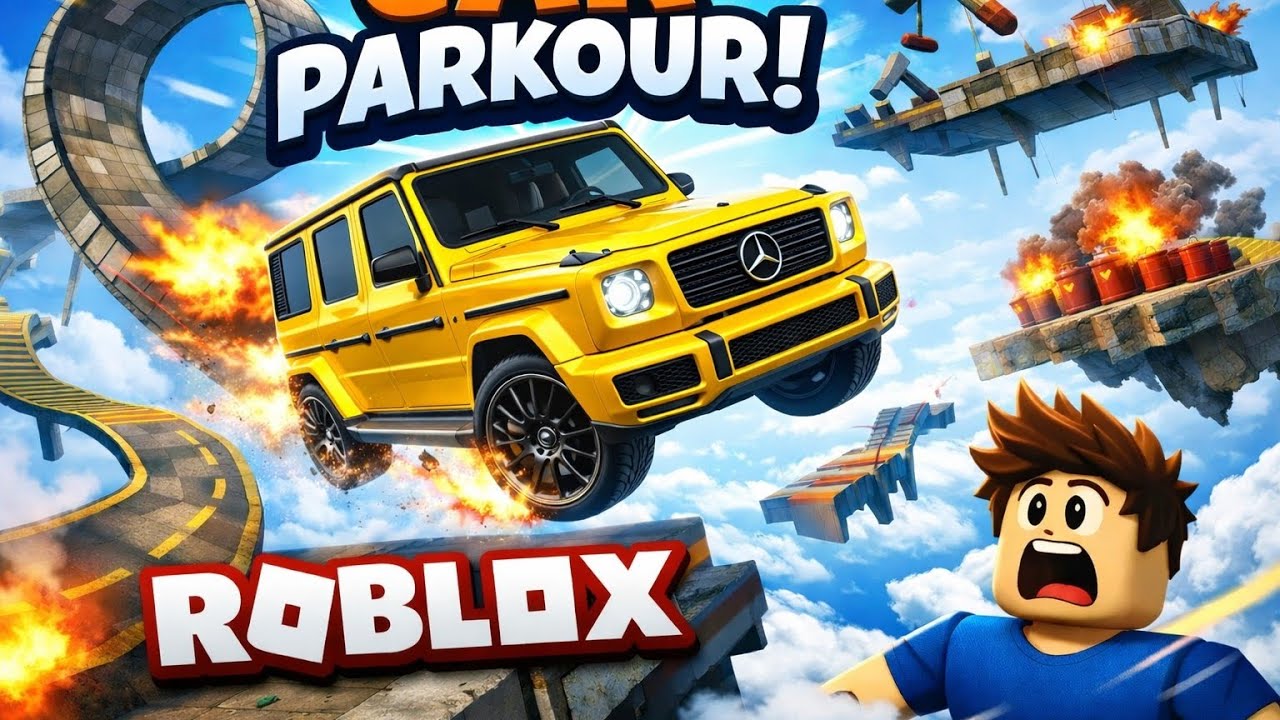 Car Parkour -ROBLOX 🏎️