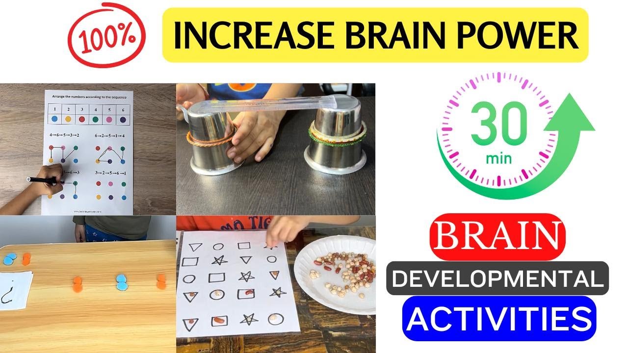 30 Minutes of Brain gym Activities For Kids | Brain Gym (Age 3-8 years)