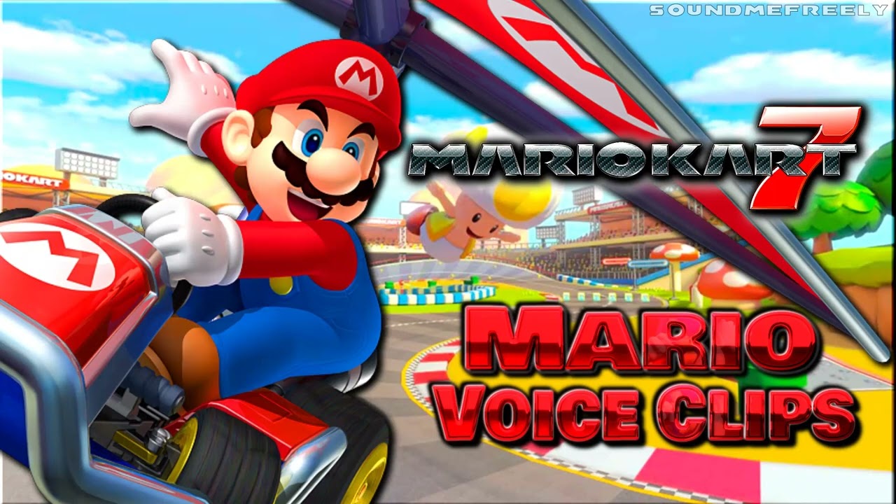 All Mario Voice Clips • Mario Kart 7 • All Voice Lines • Nintendo 3DS (Charles Martinet)