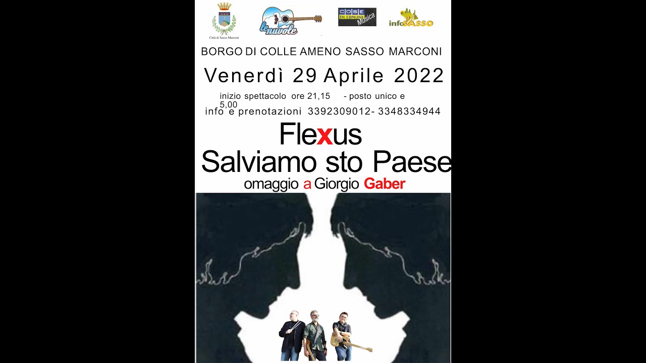 Teatro-Canzone, Flexus a Sasso Marconi