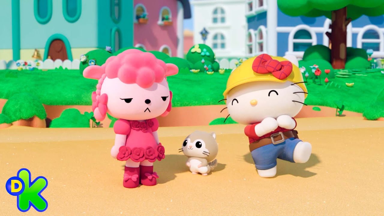 Kitty y Haroshee buscan animar a Pinky | Hello Kitty | | Discovery Kids Latinoamérica