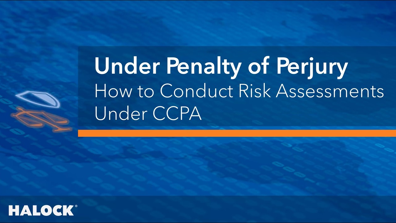 Как провести оценку рисков в соответствии с CCPA