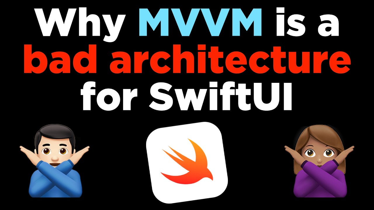 Is MVVM a bad architecture for SwiftUI? 🤨