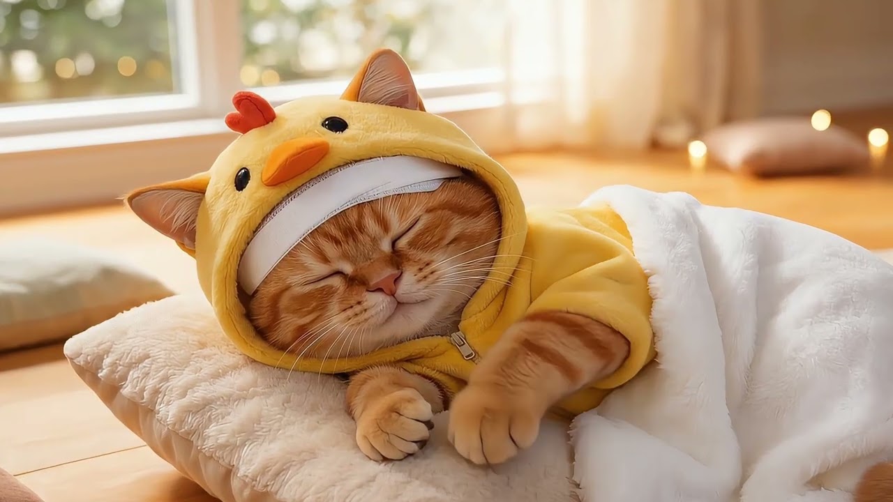 Ginger Kitten&rsquo;s Terrible Fall 😢💔 Mama Cat Rushed Him to the Hospital!