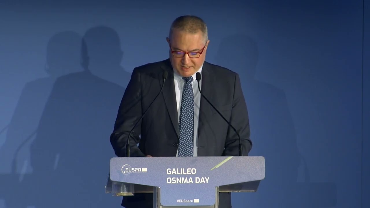Juan Carlos Cortés, Director of the Spanish Space Agency - Galileo OSNMA Day