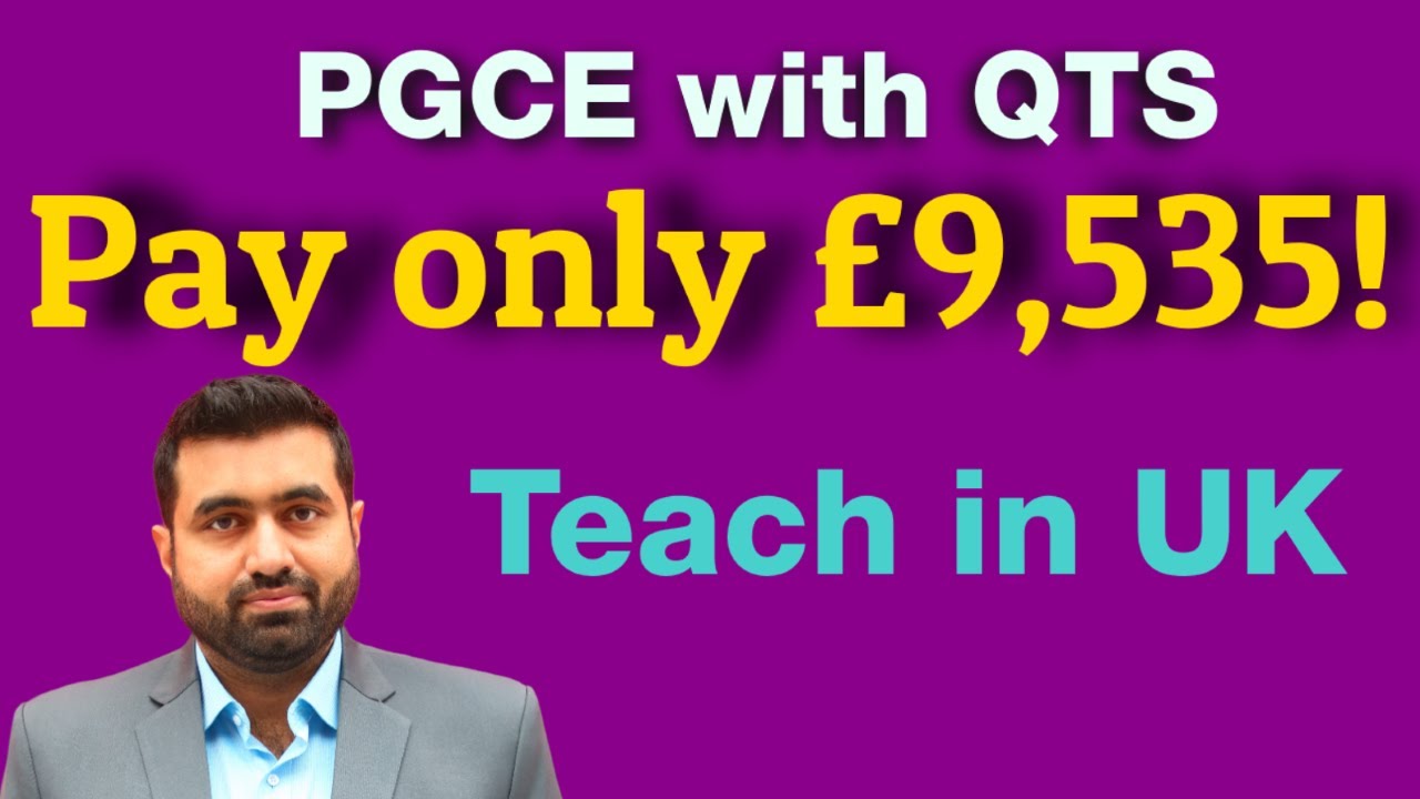 PGCE with QTS | Fee only £9,535 | Paying UK Citizen Fees as an International Student