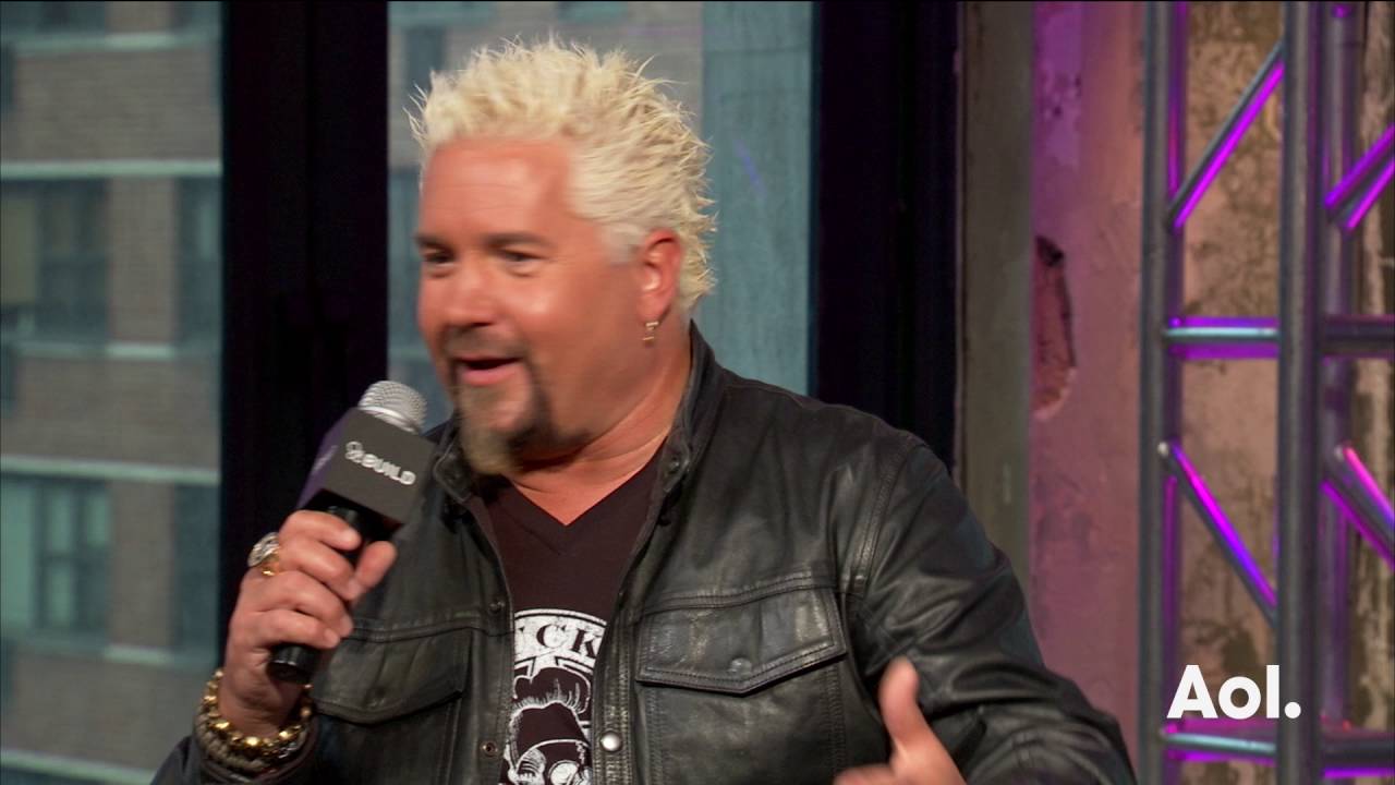 Guy Fieri Discusses His Cookbook, 