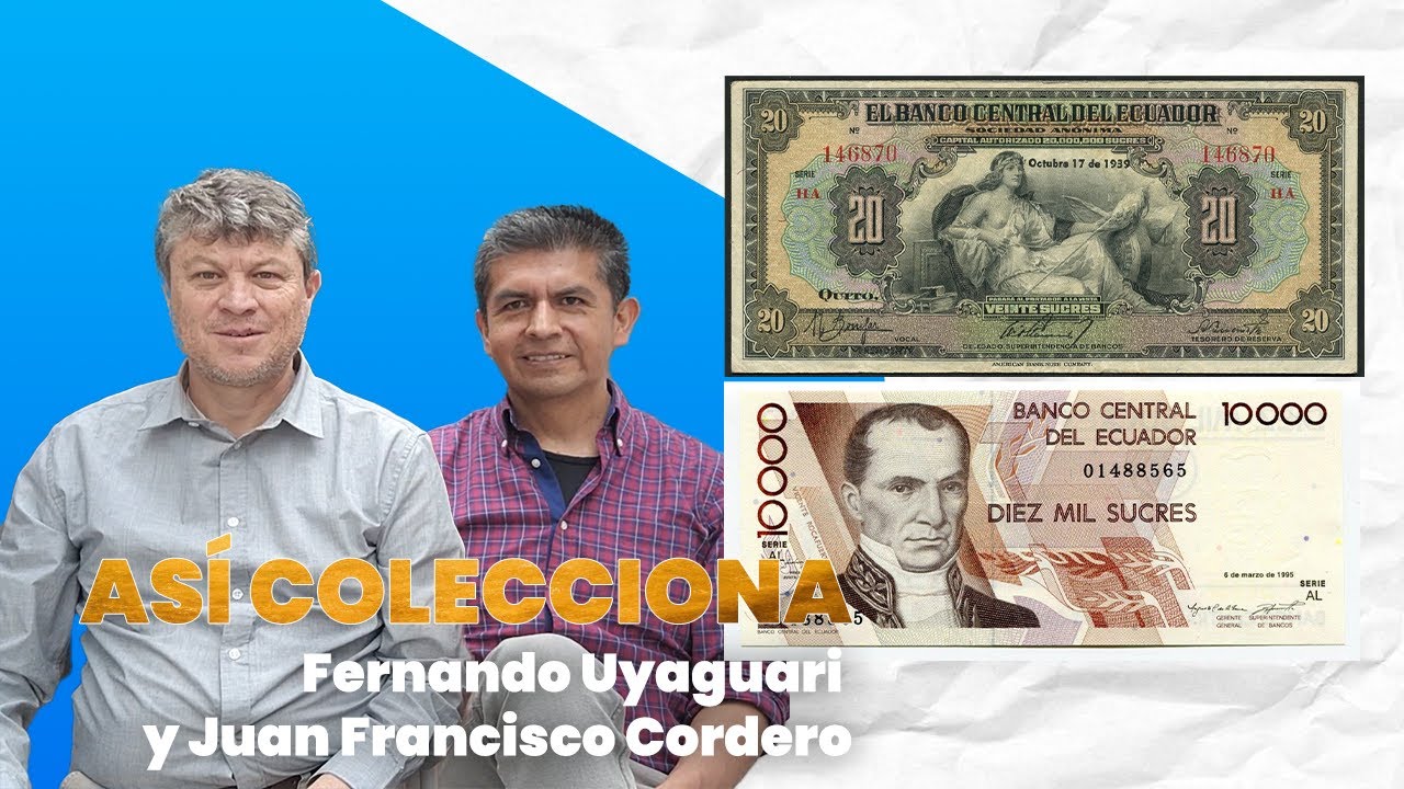 ASÍ COLECCIONAN Fernando Uyaguari y Juan Francisco Cordero