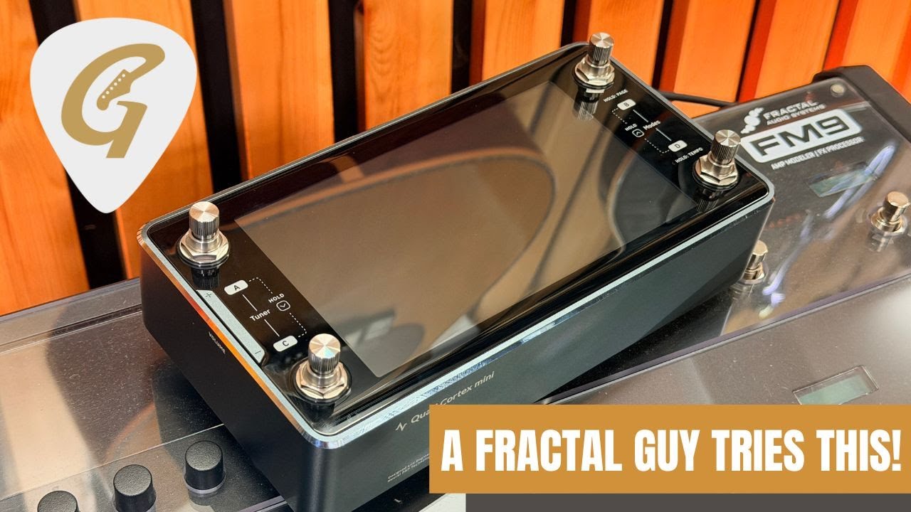 Guitar Talk - A 10 Year Fractal Guy Tries The Quad Cortex Mini