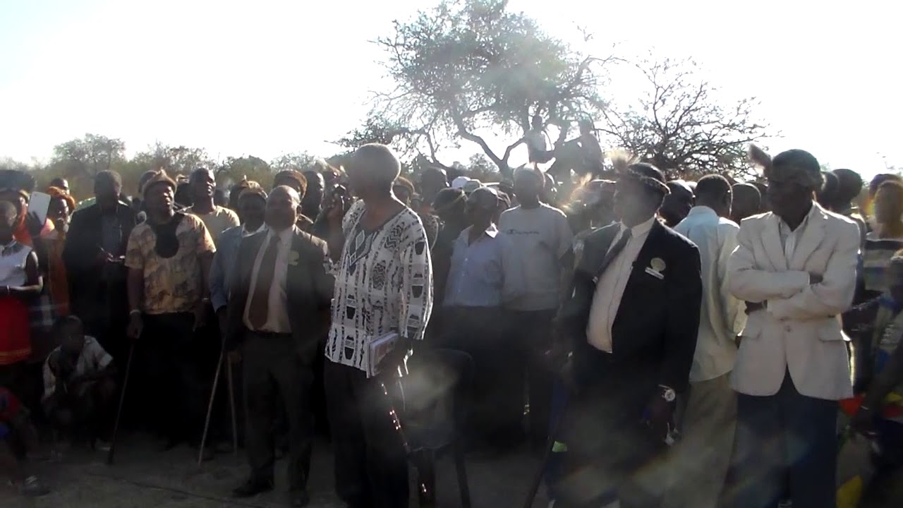 The announcement of Prince Bulelani as the heir to the Ndebele throne