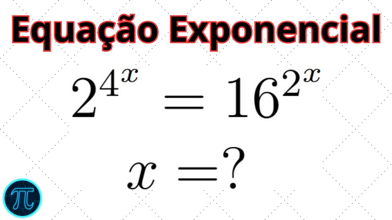 Você consegue resolver essa equação exponencial? # 25 #matemática #equaçãoexponencial #maths