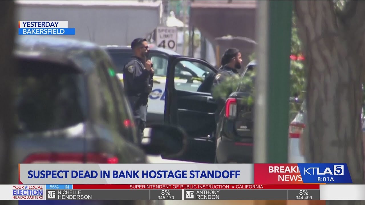 Suspect dead following bomb threat, hostage situation in Bakersfield