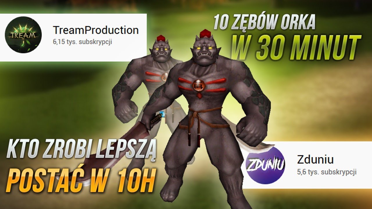 Metin2.pl Ekipa Zduniu vs Ekipa Tream 3vs3 #02 I cyk 40lvl! Kto zbuduje lepsze postki w 10h! +wojna