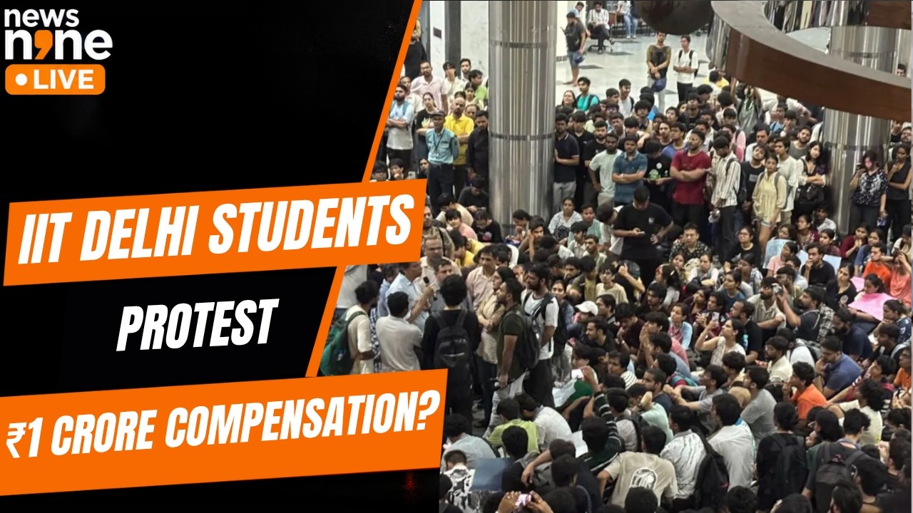 IIT Delhi Students Protest: ₹1 Crore Compensation, Independent Probe Demanded | News9