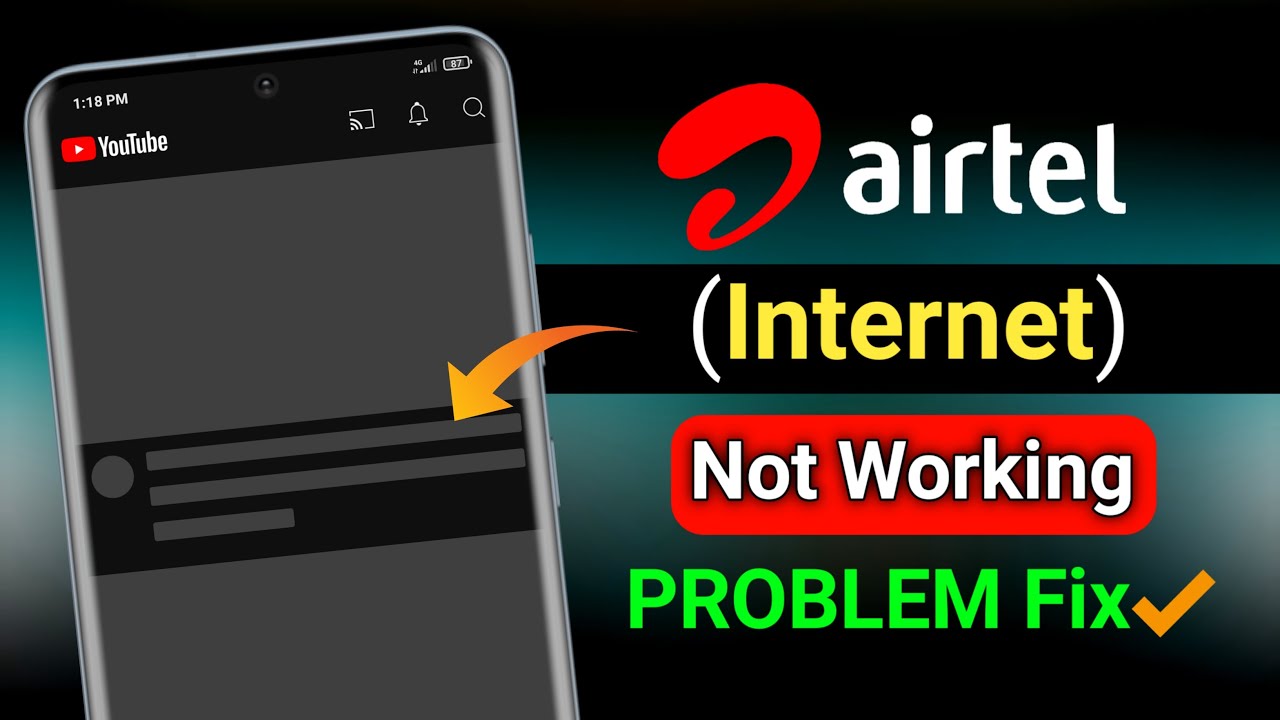 Airtel Internet Not Working | Airtel Network Problem Today | Airtel internet nehi chala raha hai