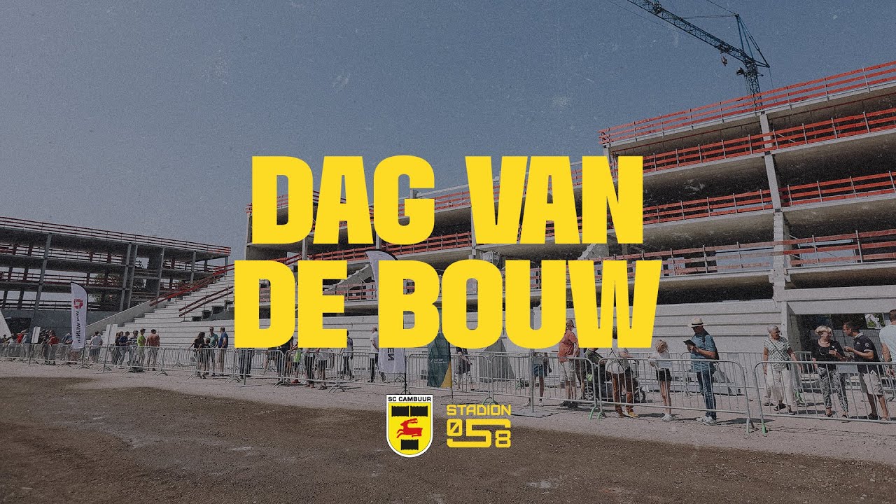 Recap Dag van de Bouw 🏗️👀 | Nieuwe Cambuur Stadion 🏟