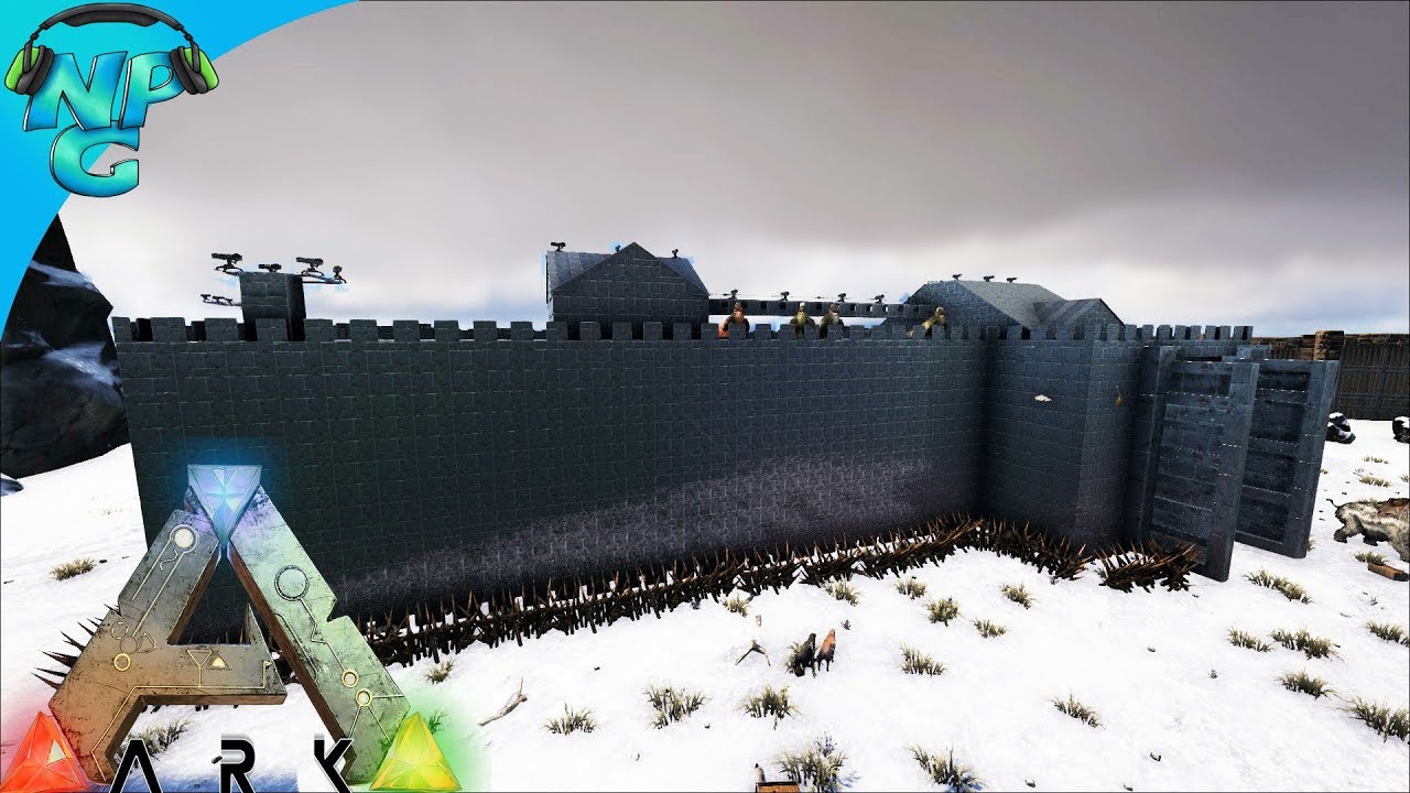 World War ARK - Prisoners Being Taken 2 Men 1 Base Raid the Snow Castle Base! S2E11 ARK Survival