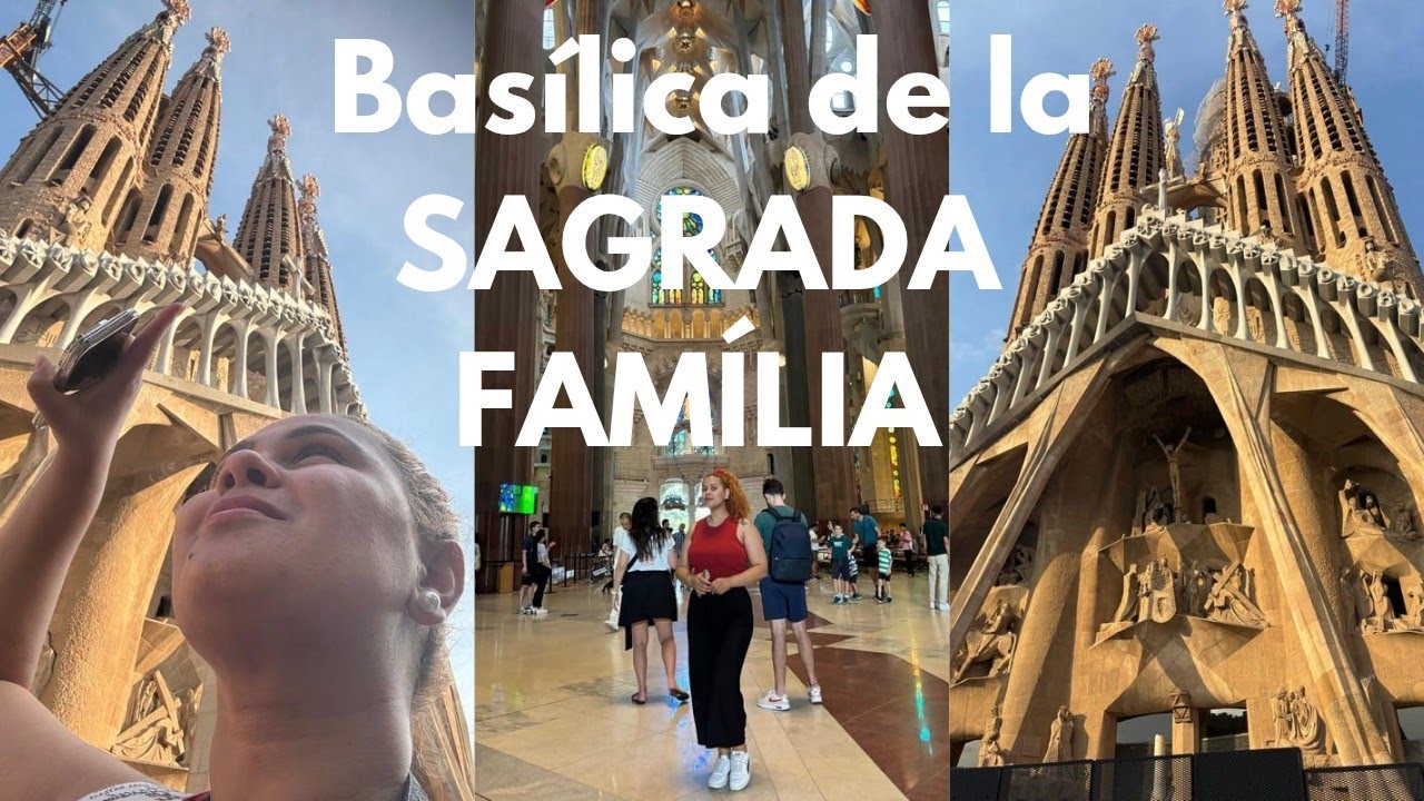 Basílica de la Sagrada Família con todos detalles del Museo #viajandogeisi #barcelona #españa 