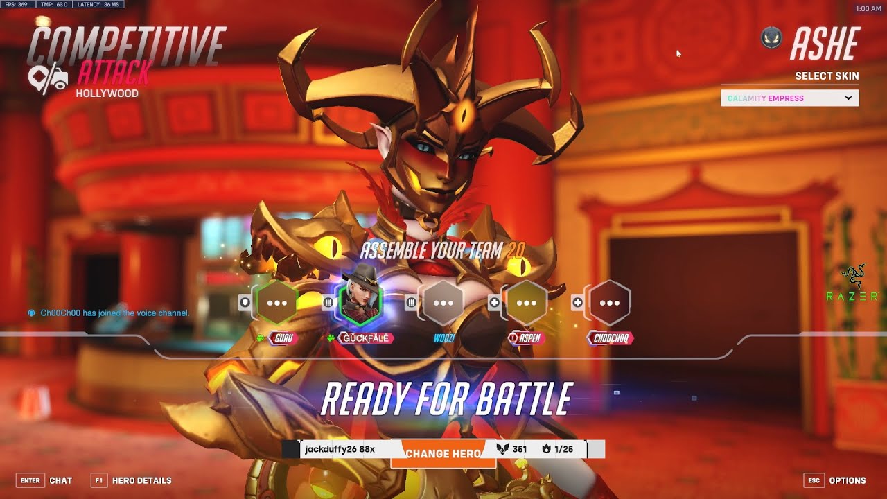 INSANE AIM! GALE ASHE OVERWATCH 2 SEASON 13 GAMEPLAY