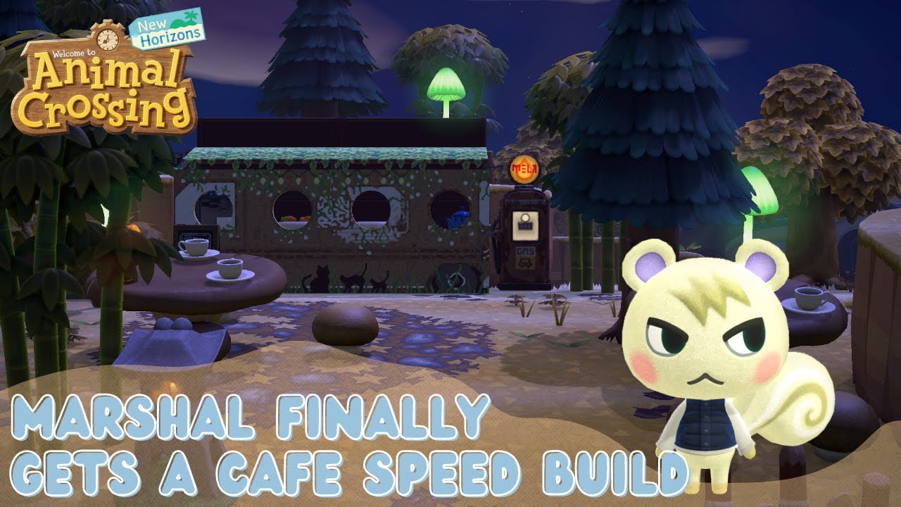 Building Marshal a Swampcore Café! | Speed Build Sunday // Animal Crossing: New Horizons
