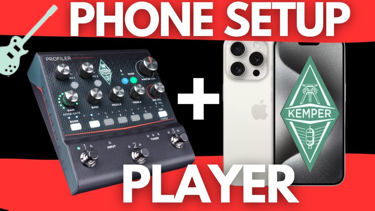 НАСТРОЙКА ТЕЛЕФОНА Kemper Player (мобильный Rig Manager)