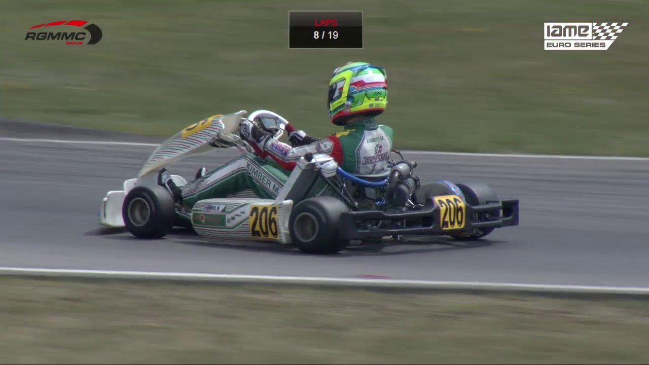 IAME Euro Series   Round 3 Wackersdorf Sunday Final Senior