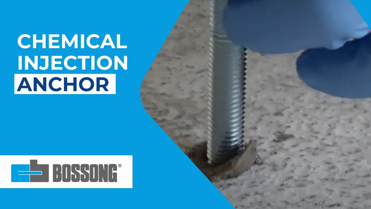 Bossong Drill & Cleaning + Chemical Injection Anchor
