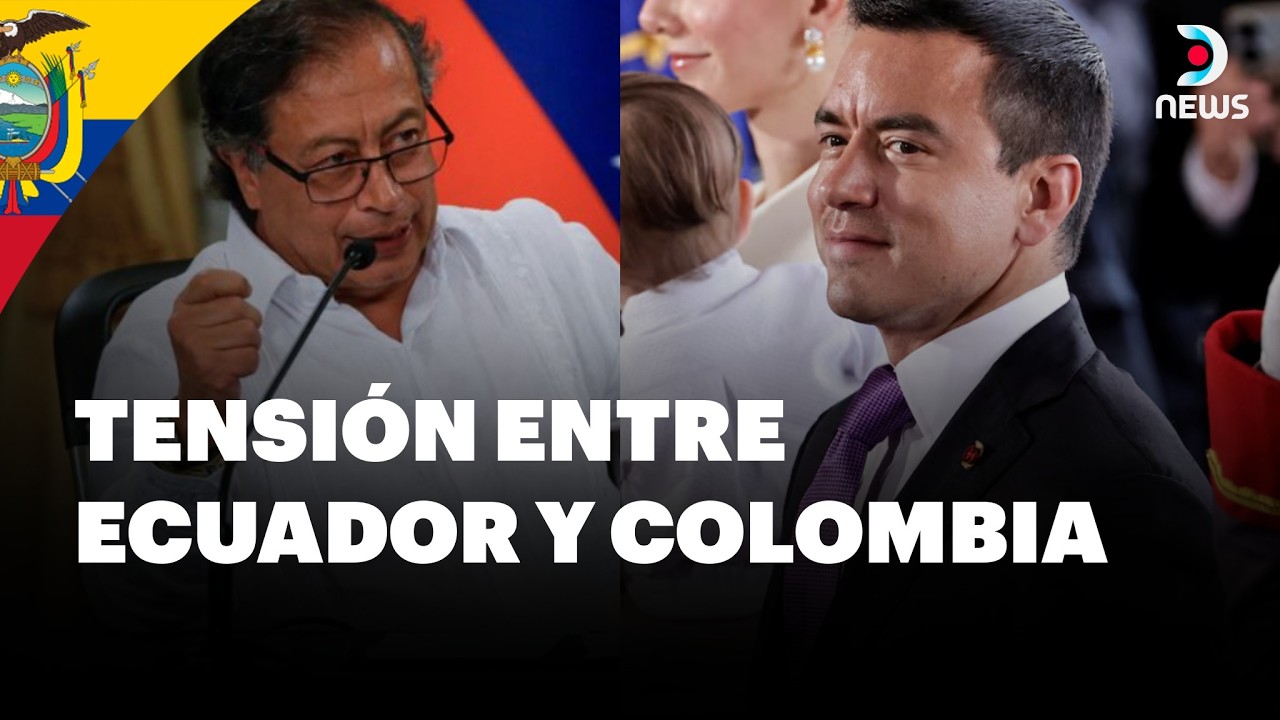 🇪🇨🇨🇴 Noboa acusa al gobierno de Petro de 
