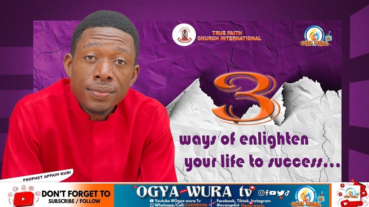 Powerful message by Prophet Gideon Appiah Kubi