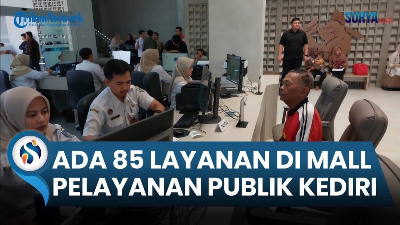 Hadirkan 85 Layanan Sekaligus,Bupati Kediri Resmikan Grand Launching Mall Pelayanan Publik