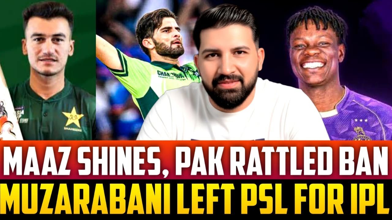 PAK demolish BAN, Maaz star |  Muzarabani prefers IPL over PSL, no surprise