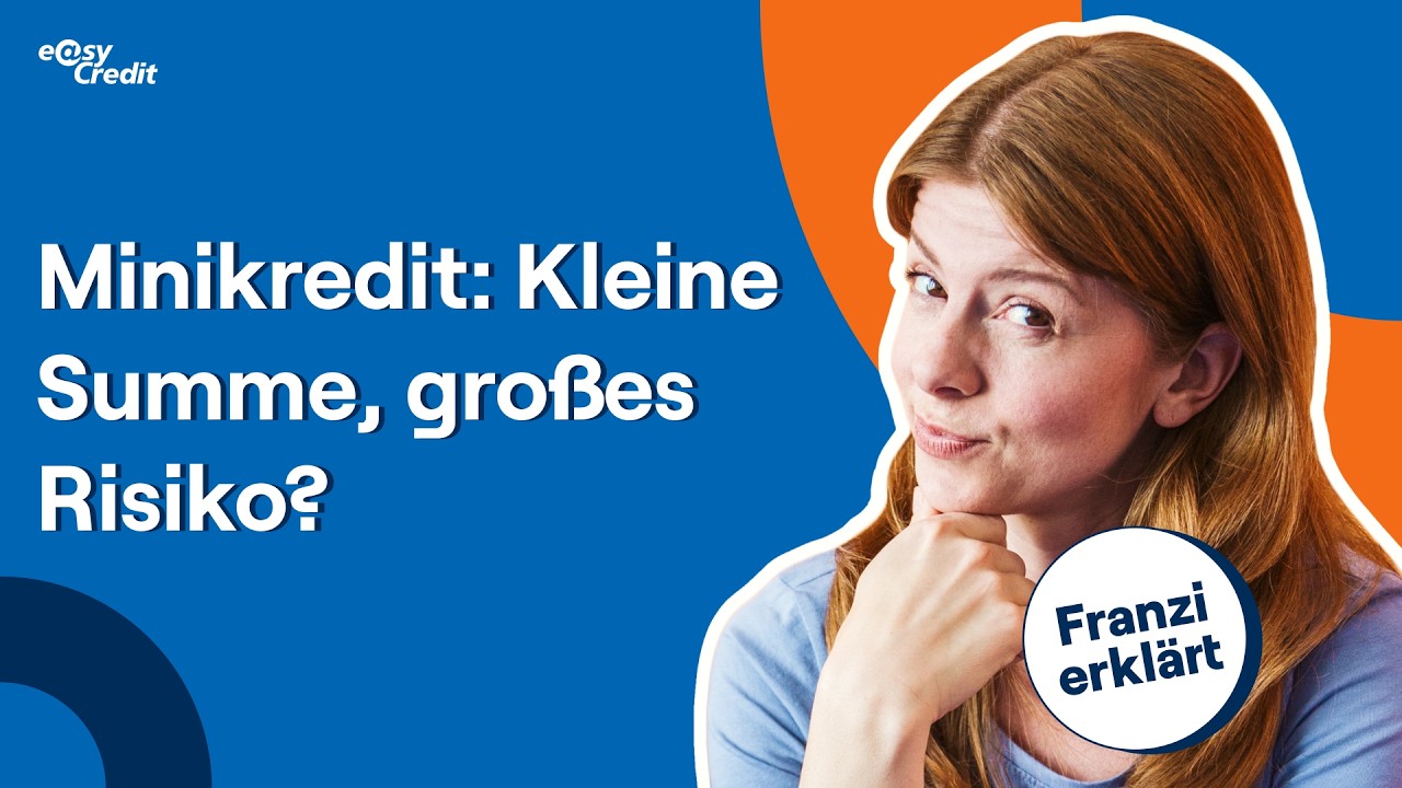 Minikredit: Kleine Summe, großes Risiko? | Franzi erklärt