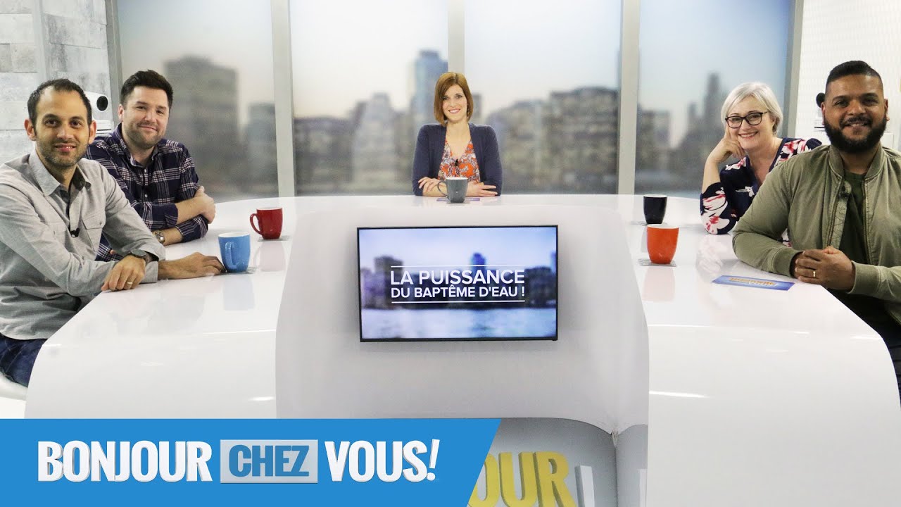 La puissance du baptême d'eau ! - Bonjour chez vous ! - L'équipe emci