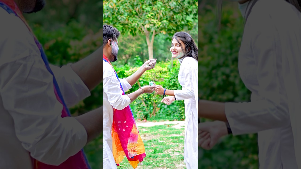 Holi masti🤣#youtubeshorts #shortvideo #trending #brother #shorts #sister #comedy #fun
