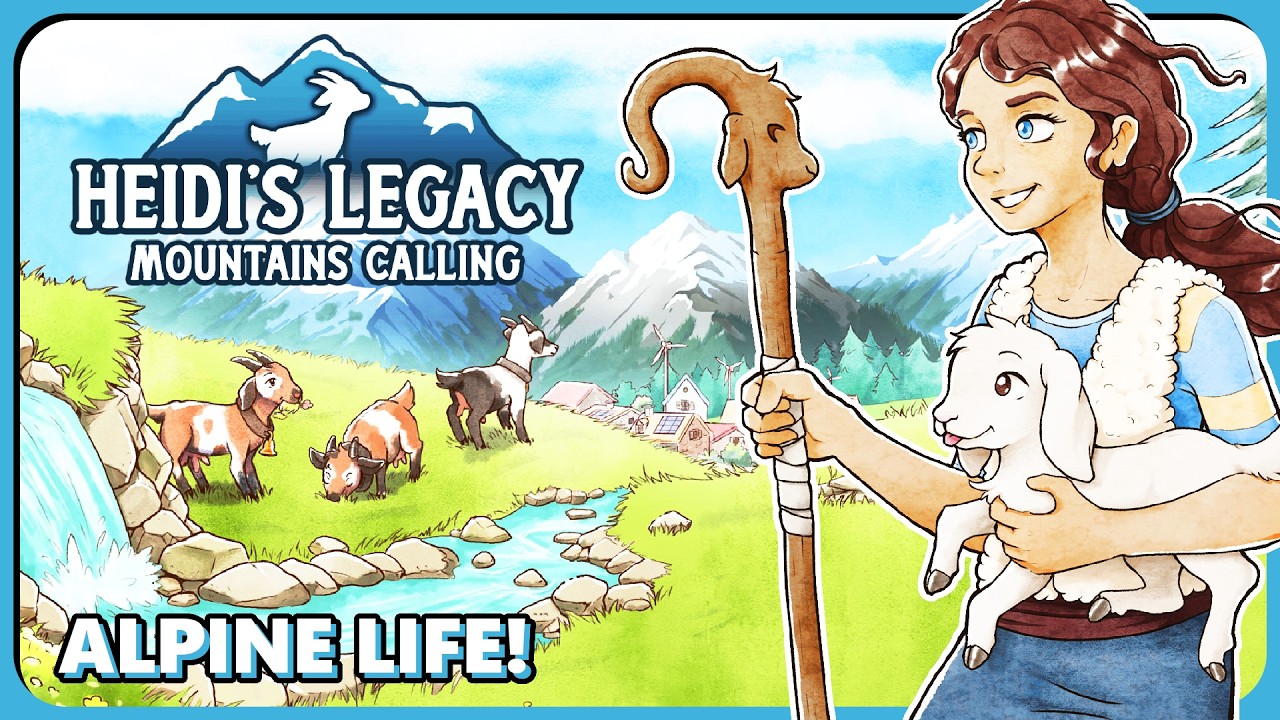 CARE FOR GOATS IN NEW COZY LIFE SIM! Heidi's Legacy Demo